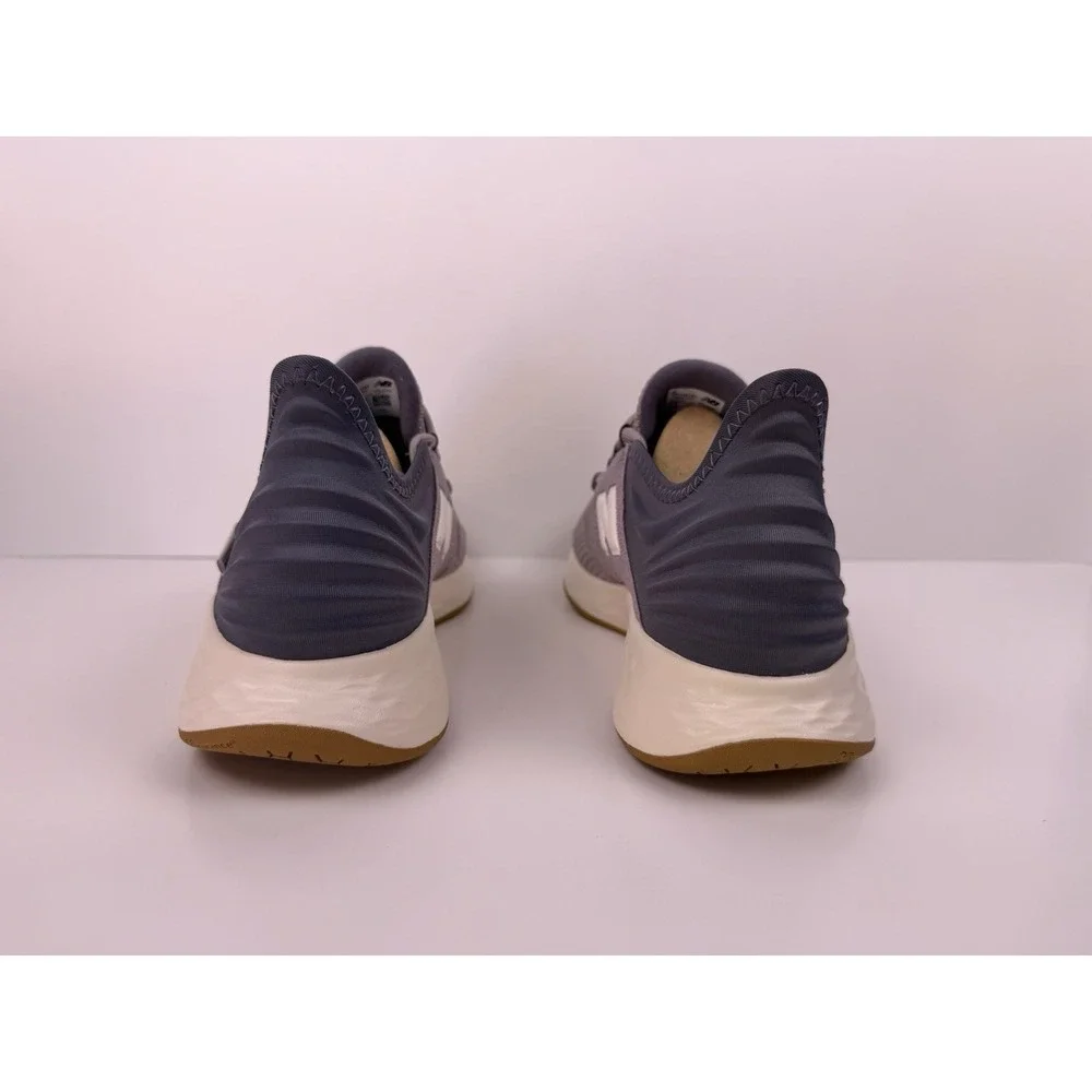New Balance Fresh Foam Roav Women Size 9 B/Medium Grey/Purple/Gum Brown WROAV7E3